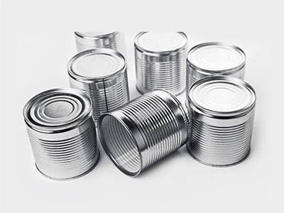 Жестяная банка для сухой молочной смеси 